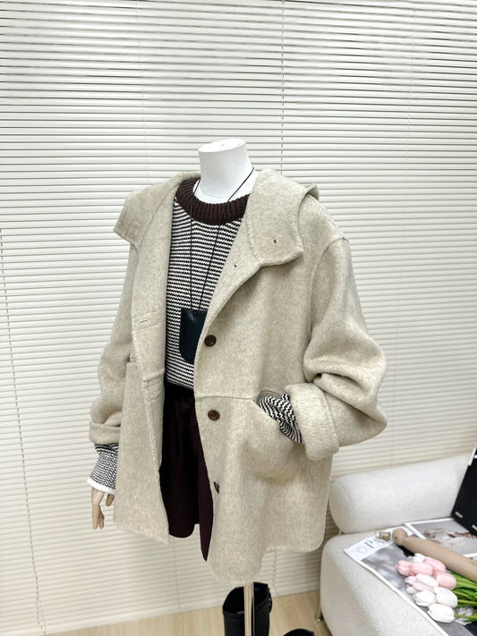H1411 Wool Women's Coat