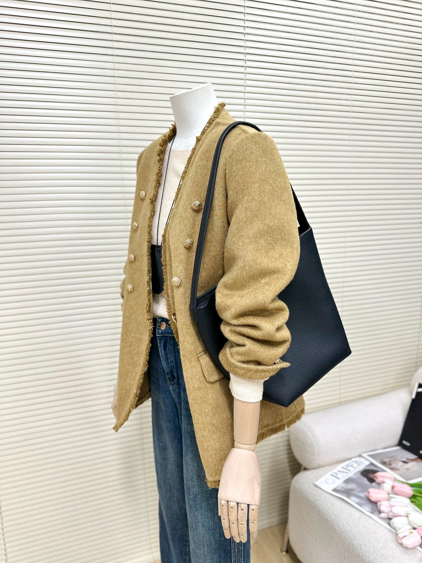 H1564 Wool Coat