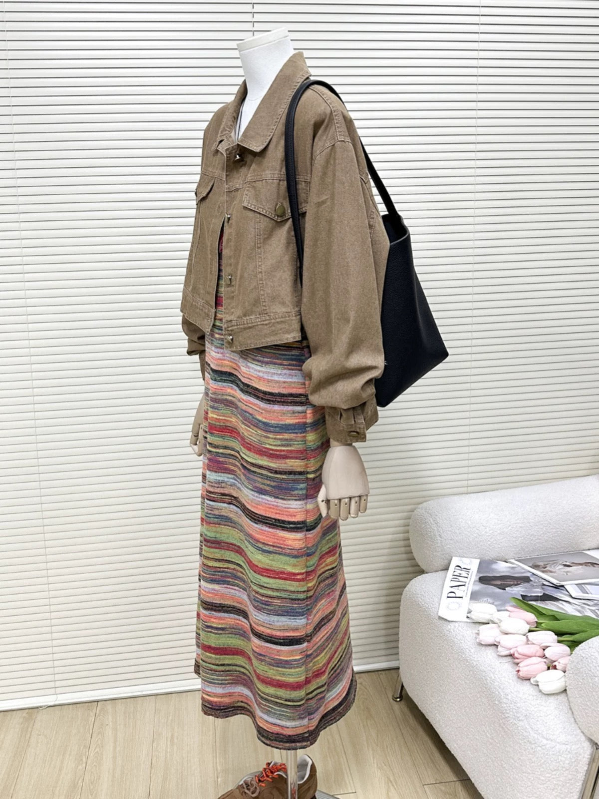 H1597 Denim Jacket