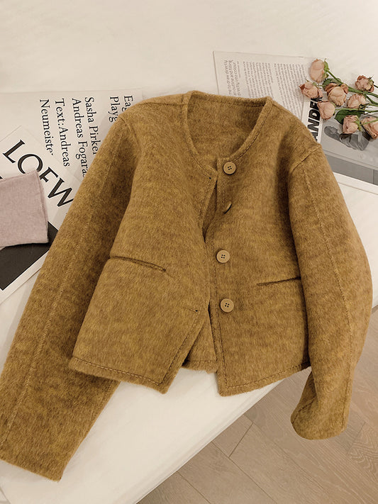 H1514 Korean style women's coat