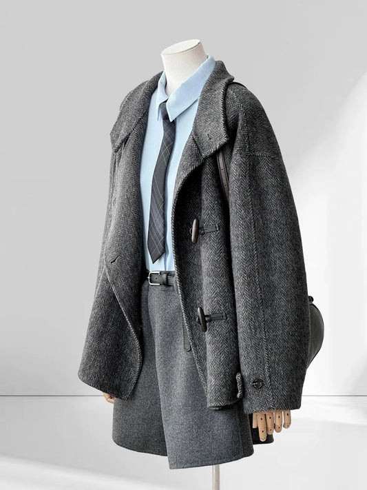 H1674 Wool Coat