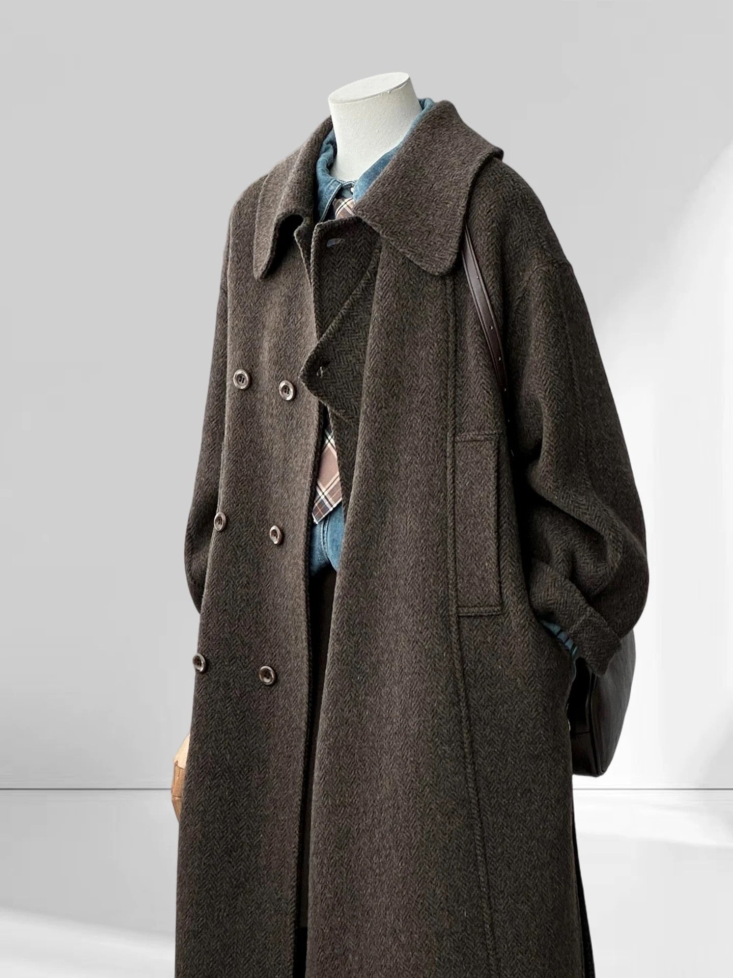 H1739 Wool Coat
