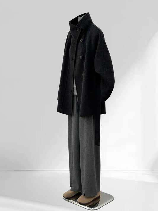 H1767 Women's Wool Coat