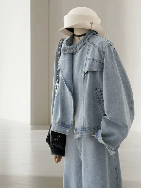 H1659 Denim Suit
