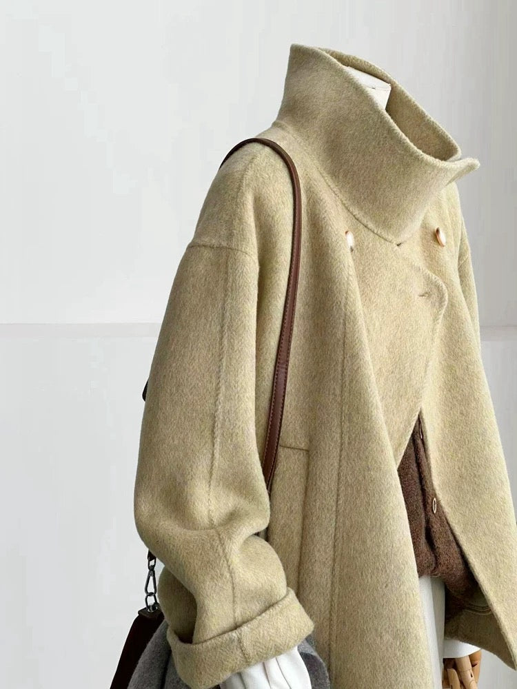 H1939 Women's Wool Coat