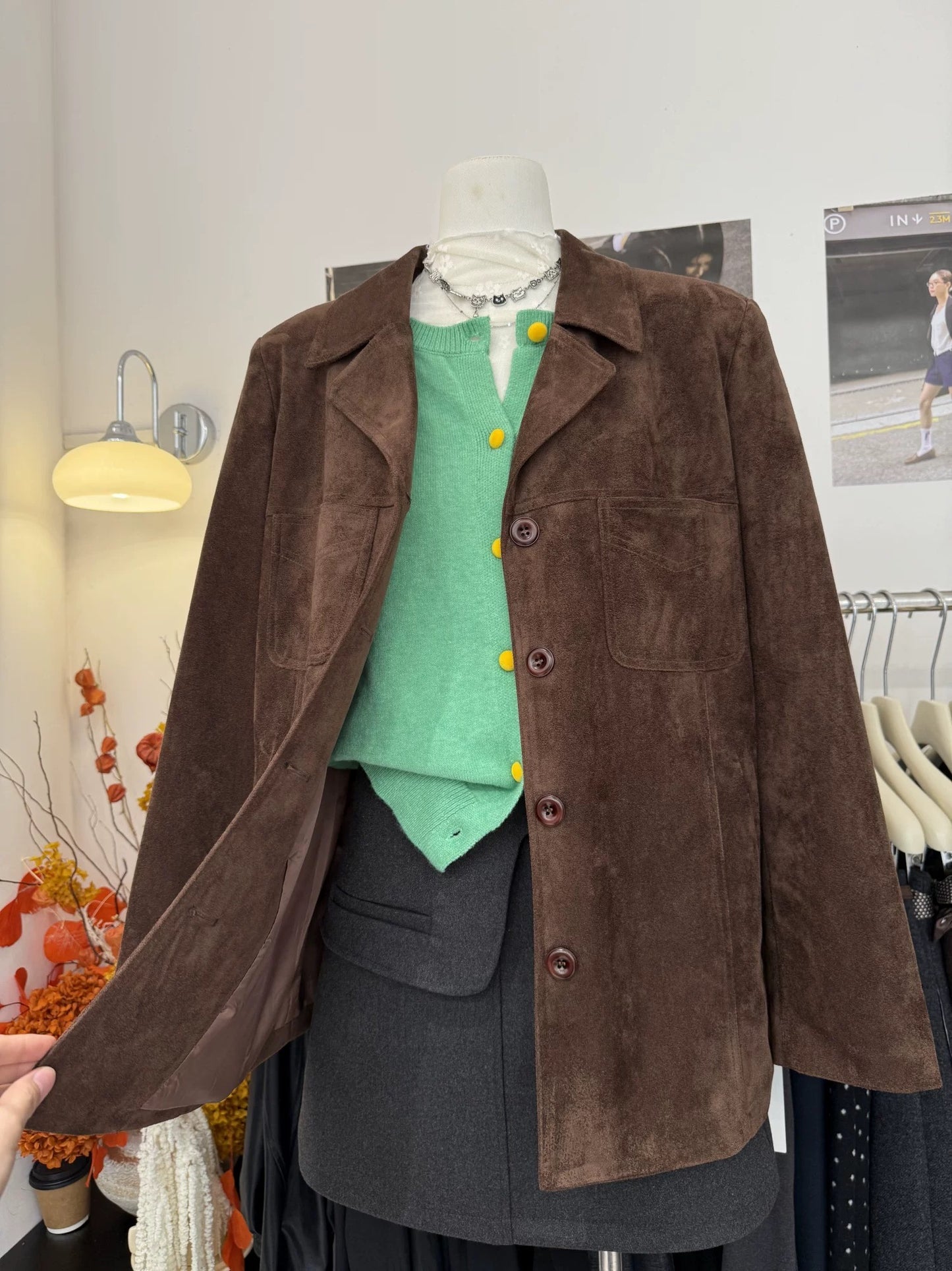 H1969 Suede Suit