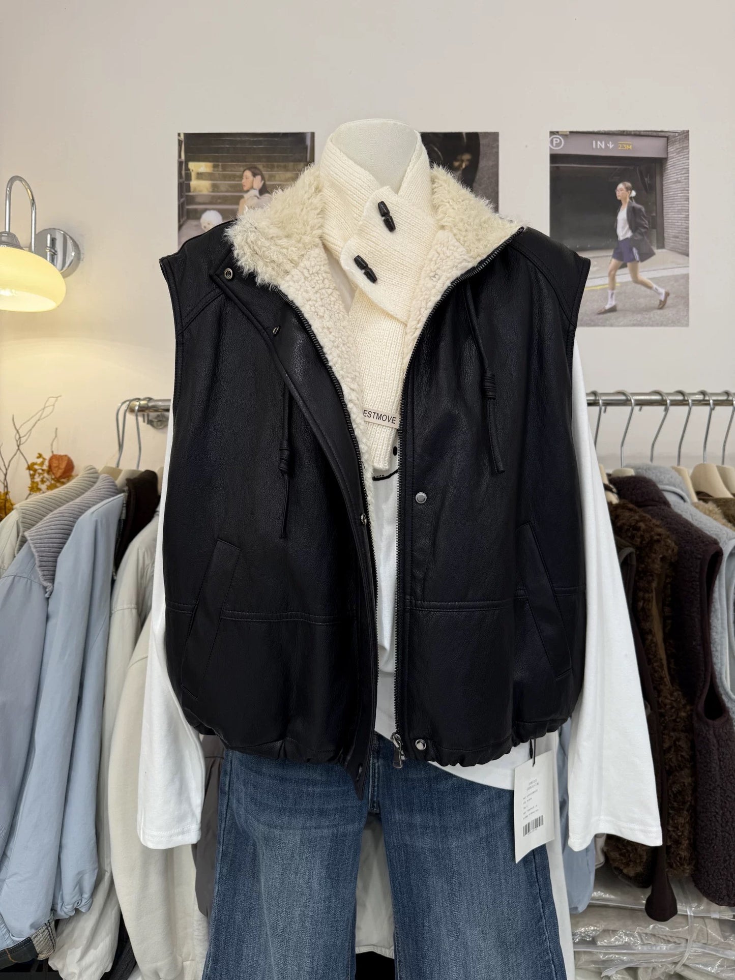 H1999 Leather Vest