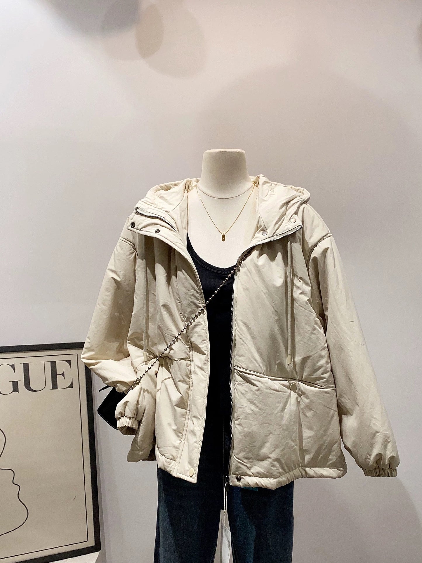 H2177 Cotton-padded jacket