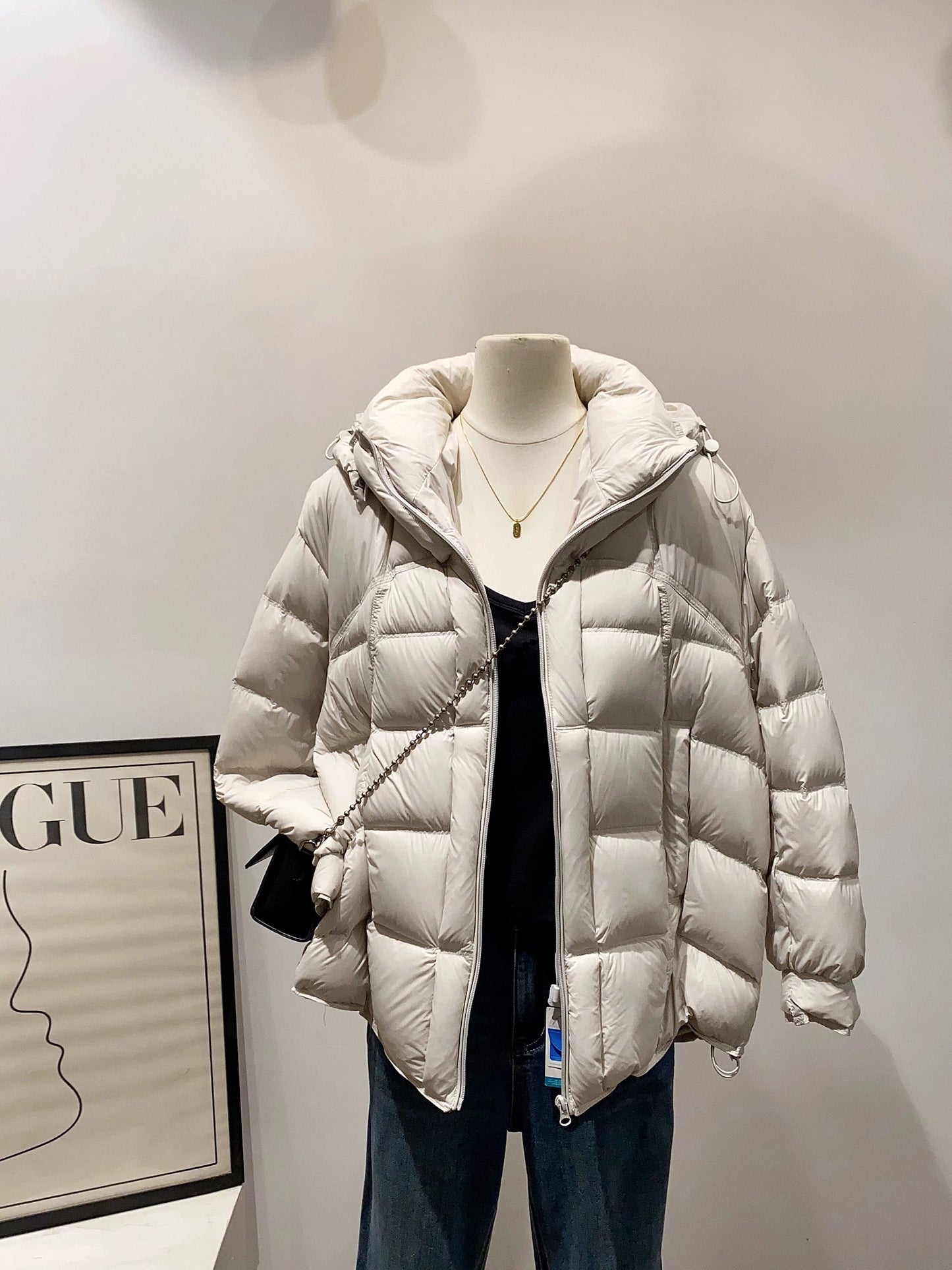 H2581 Cotton-padded coat