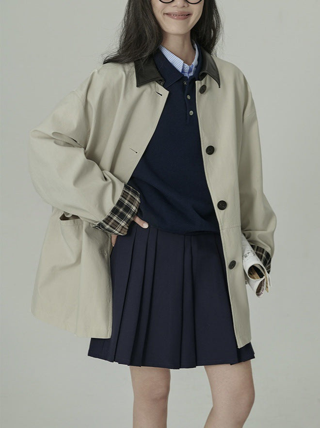 H2952 stylish trench coat