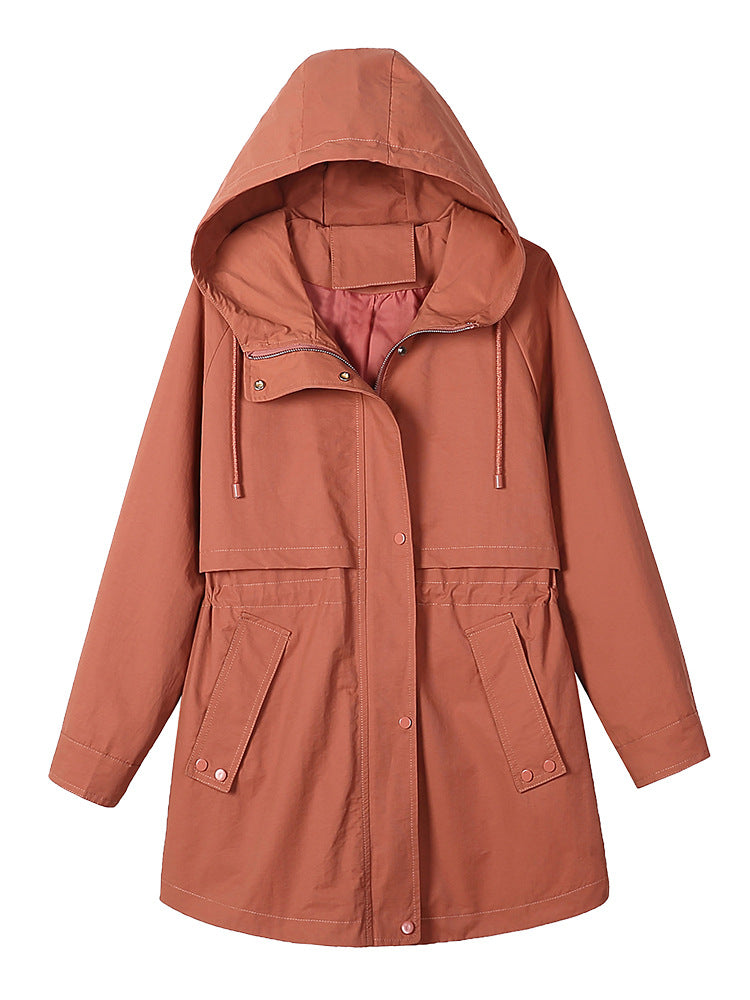 H2974 stylish trench coat