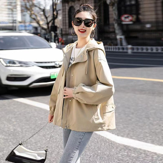 H3053 Casual trench coat