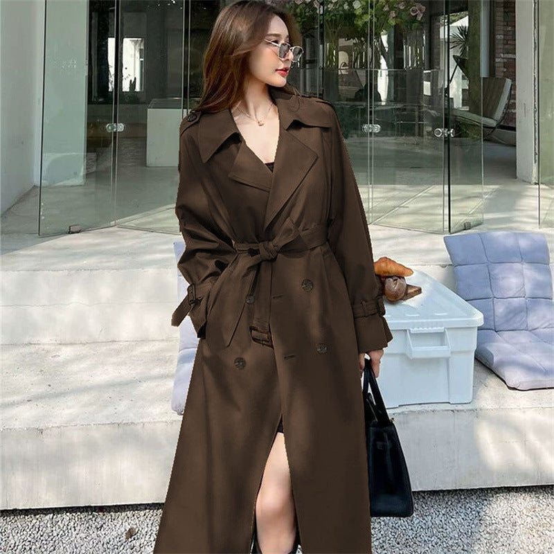 H3077 Casual trench coat