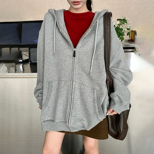 H3121 Korean style hoodie jacket