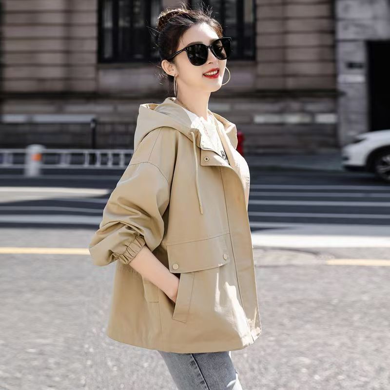 H3170 Casual trench coat