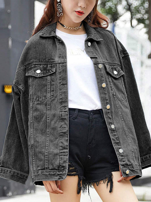 H3612 Women's denim jacket