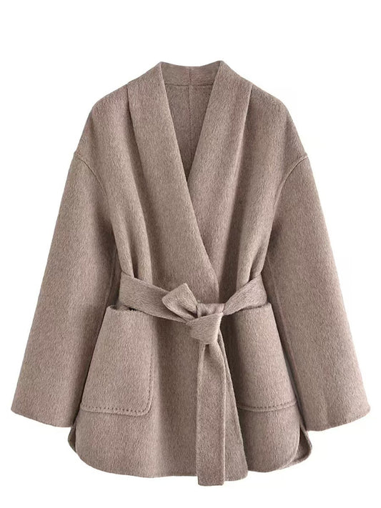 H3793 cashmere coat