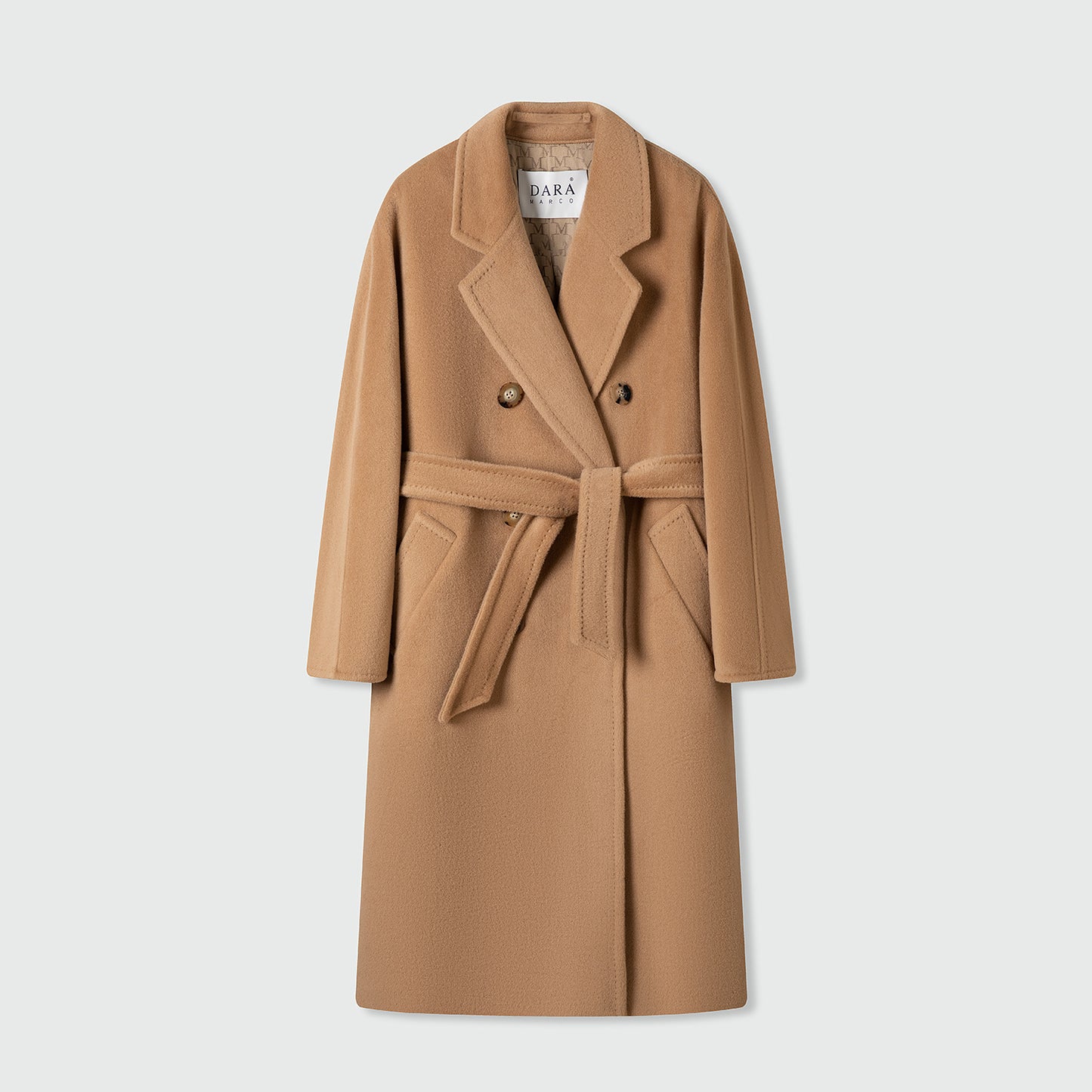 H3898 Women's cashmere coat