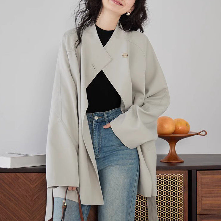 H4047 Women's trench coat