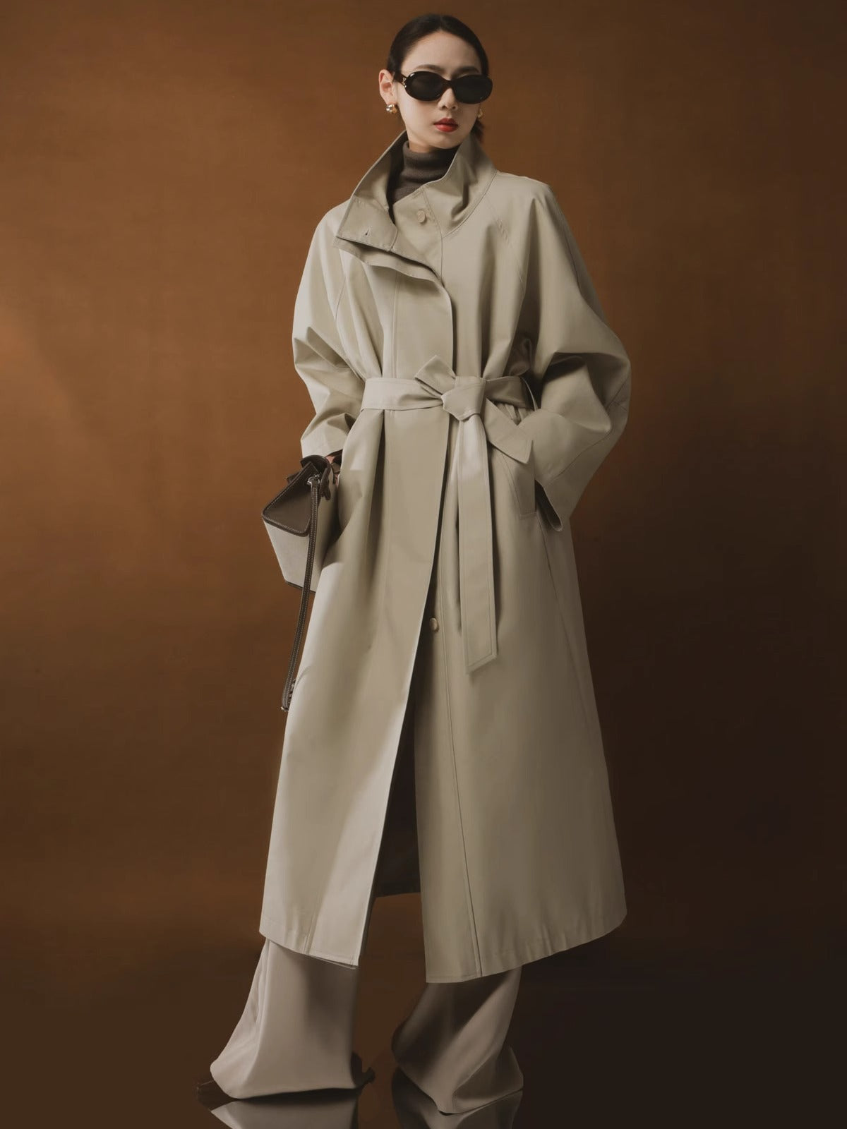 H4098 Women's trench coat