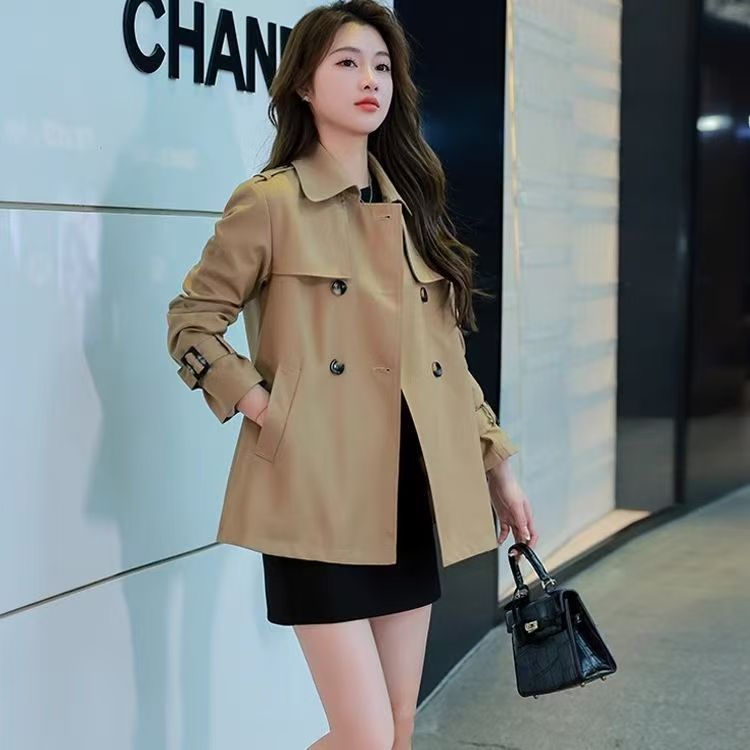 H4137 cashmere trench coat