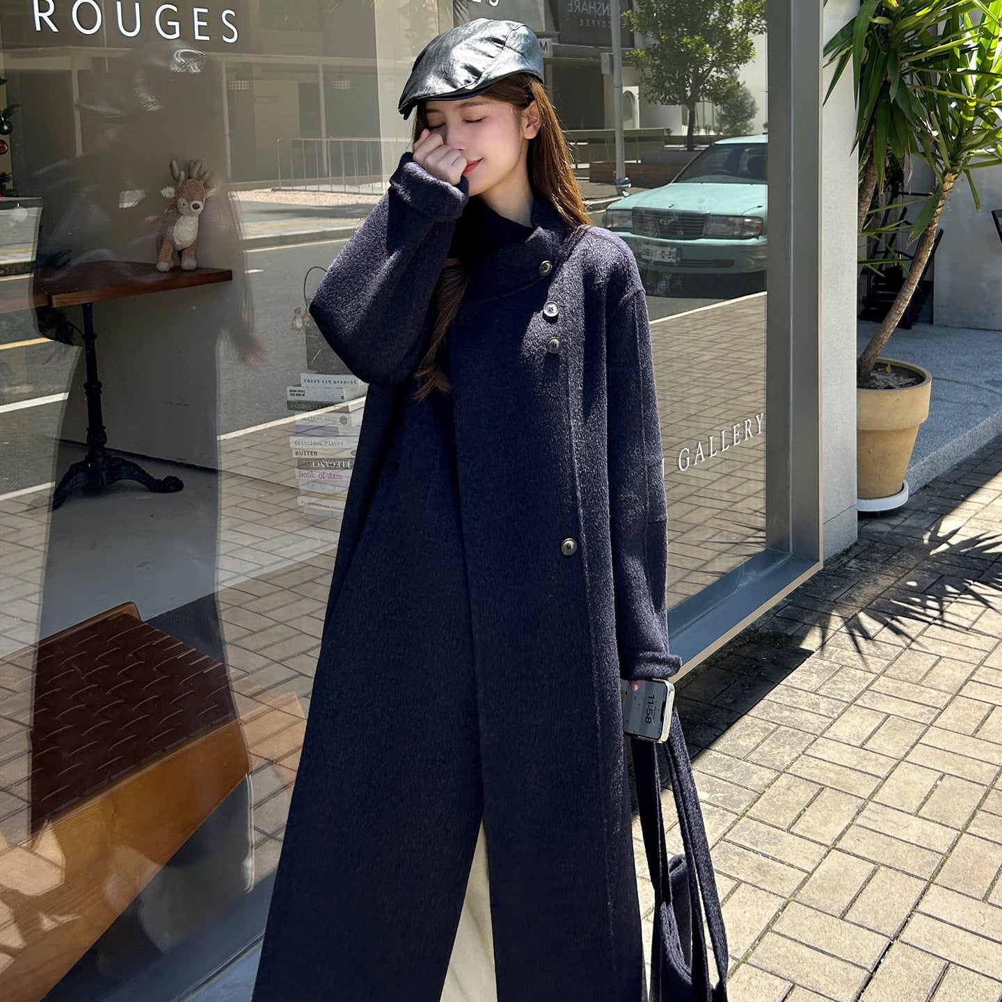 H4230 cashmere coat