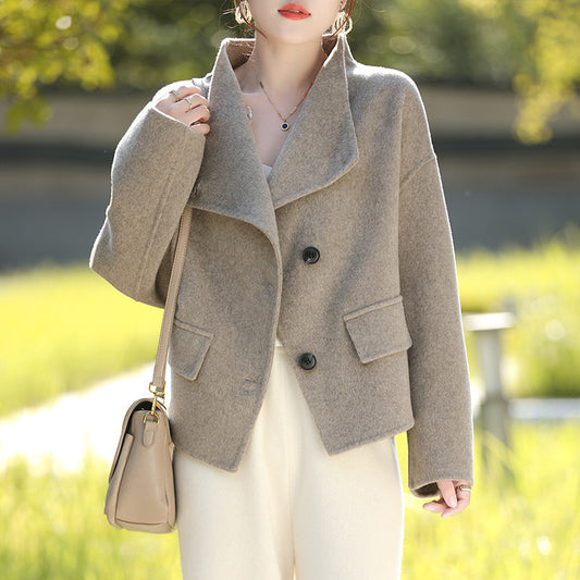 H4357 cashmere coat