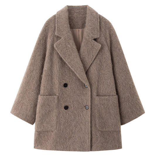 H4492 Women's cashmere coat
