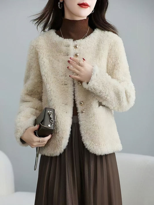 H4514 Women's wool coat