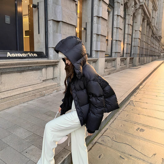 H4637 Women's down cotton coat
