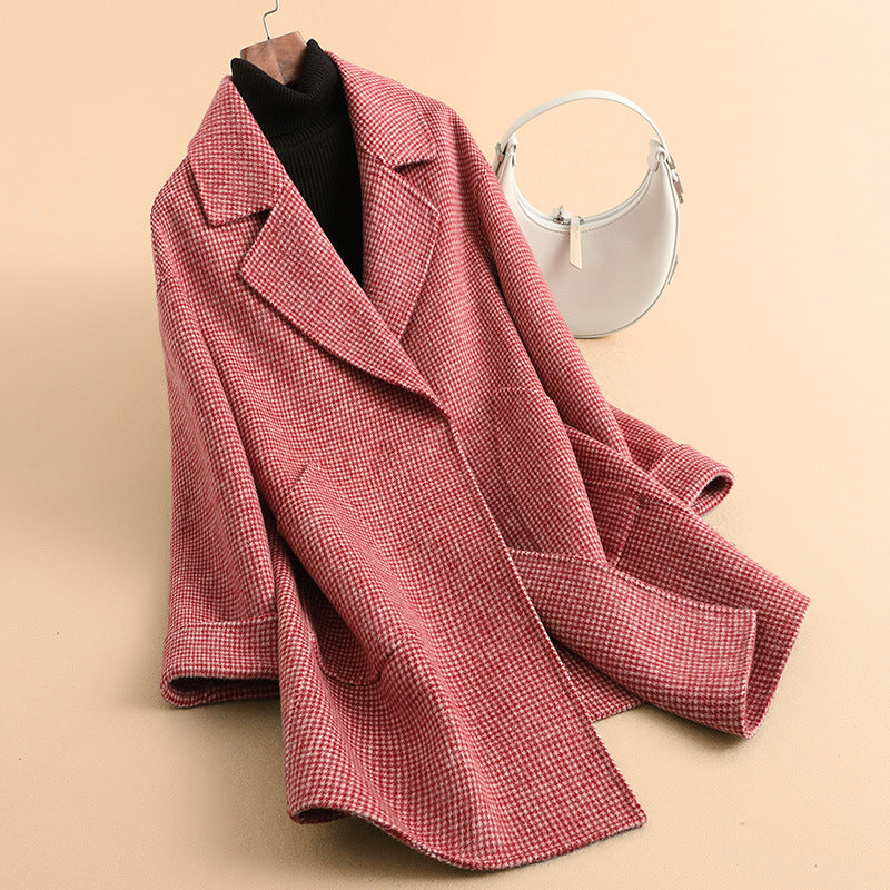 H4804 Women's cashmere coat