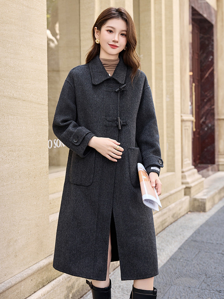 H4903 Women's wool coat