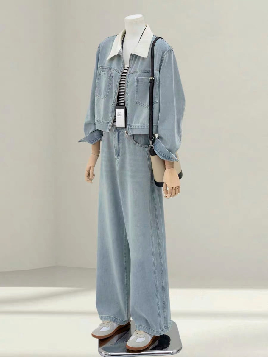 H4946 denim suit