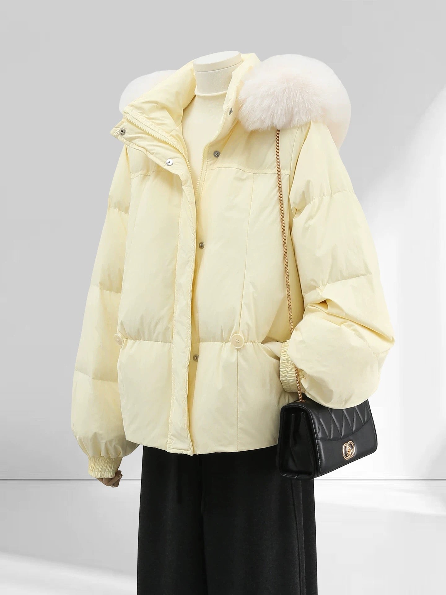 H2698 Cotton-padded coat