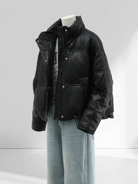 H2371 Cotton-padded coat