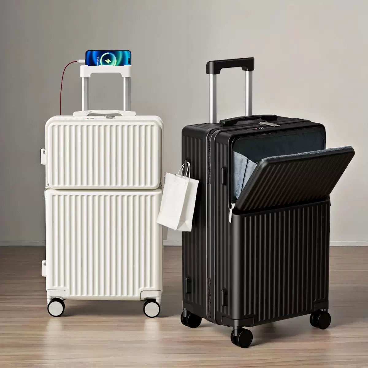 H5991 Aluminum frame Trolley Case