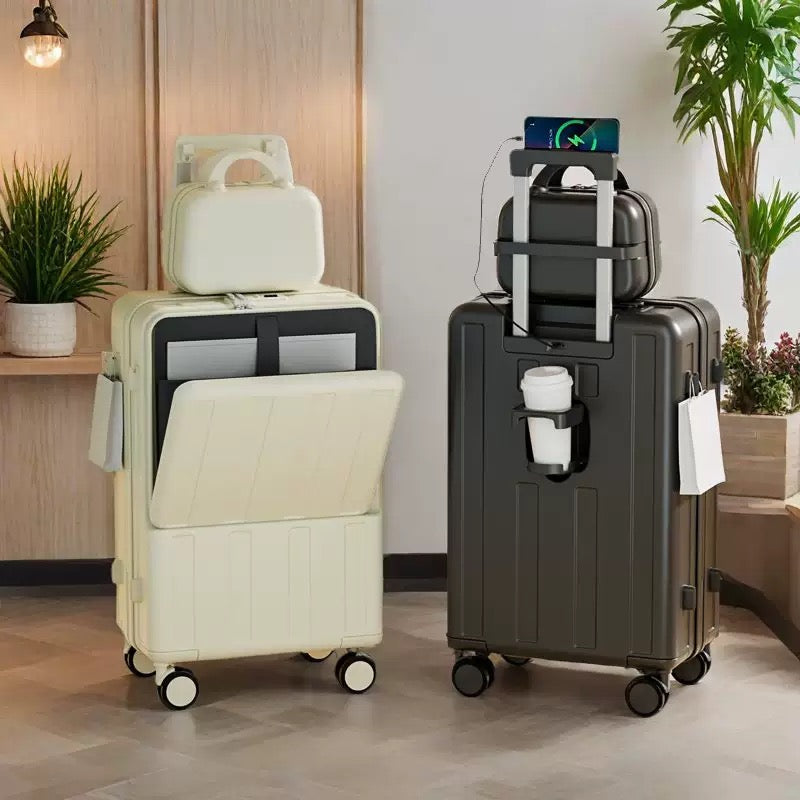 H5988 Aluminum frame Trolley Case