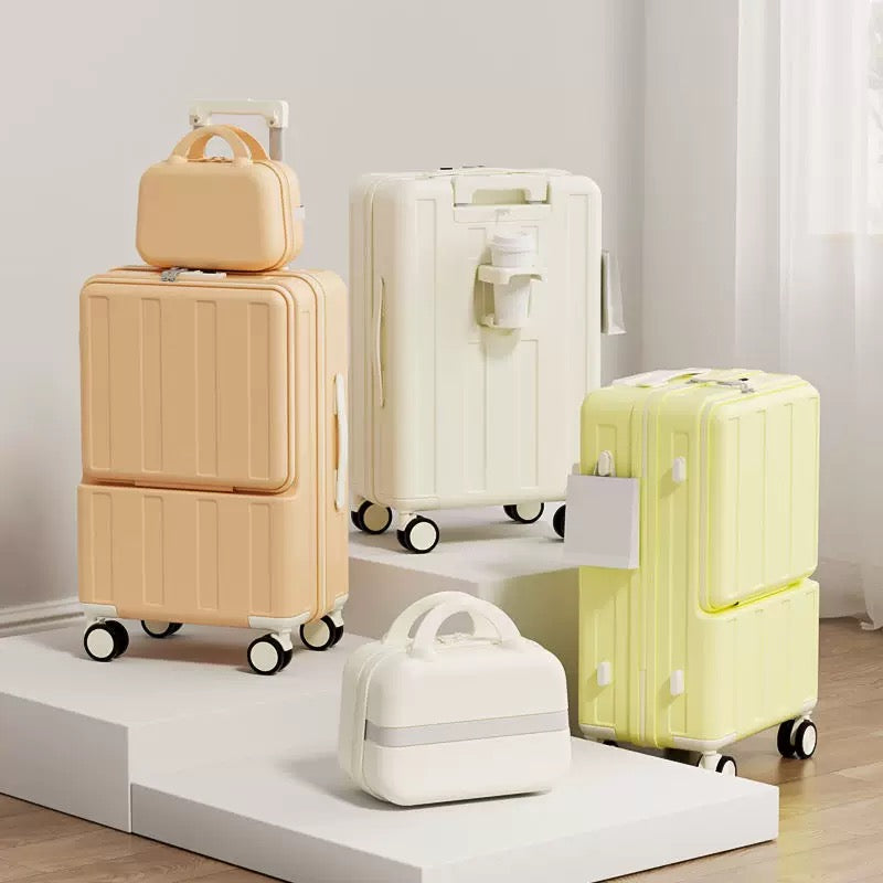 H6002 Aluminum frame Trolley Case