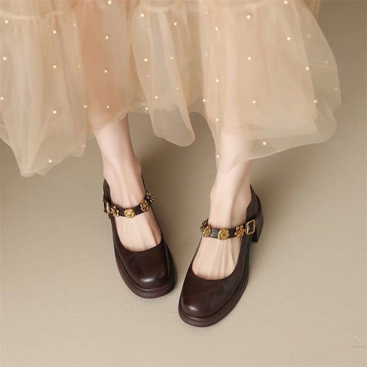 H6276 Women's calfskin shoes