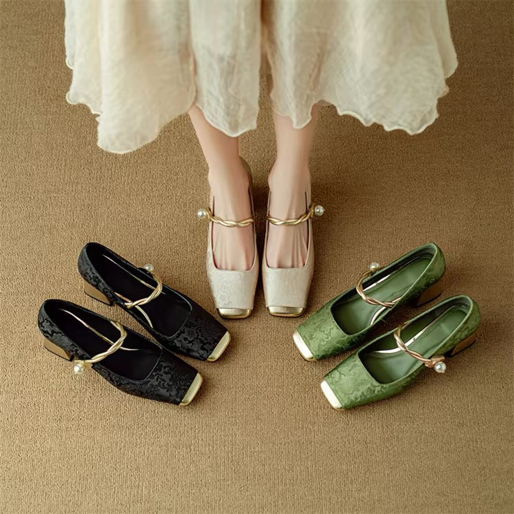 H6349 Women's calfskin shoes