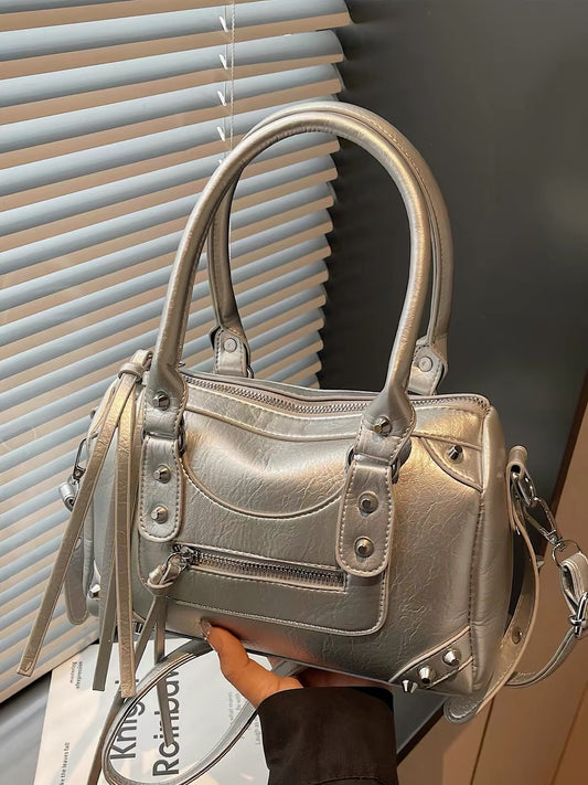 H6308 Women's leather handbag