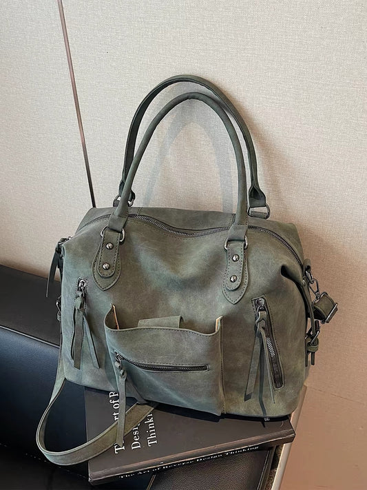 H6178 Women's leather handbag