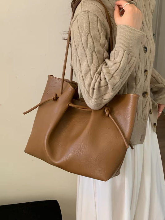 H6166 Women's lambskin handbag