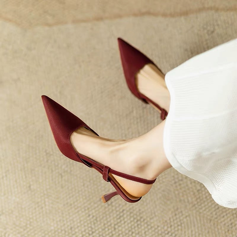 H6510 Women's calfskin shoes