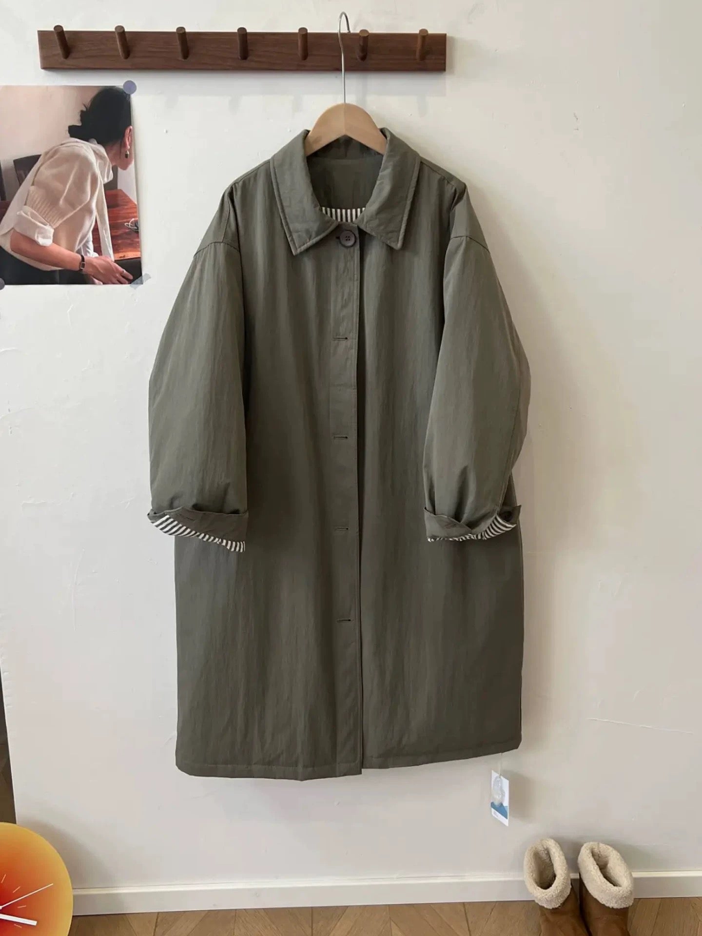 H1088 Women's commuter casual windbreaker