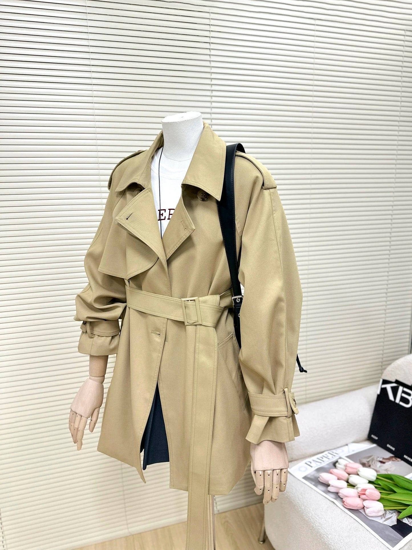 H1380 British Style Coat