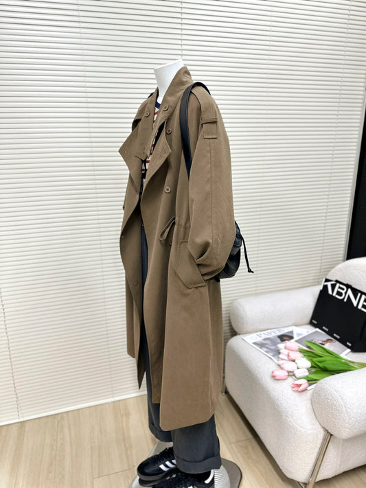 H1388 Long Women's Trench Coat