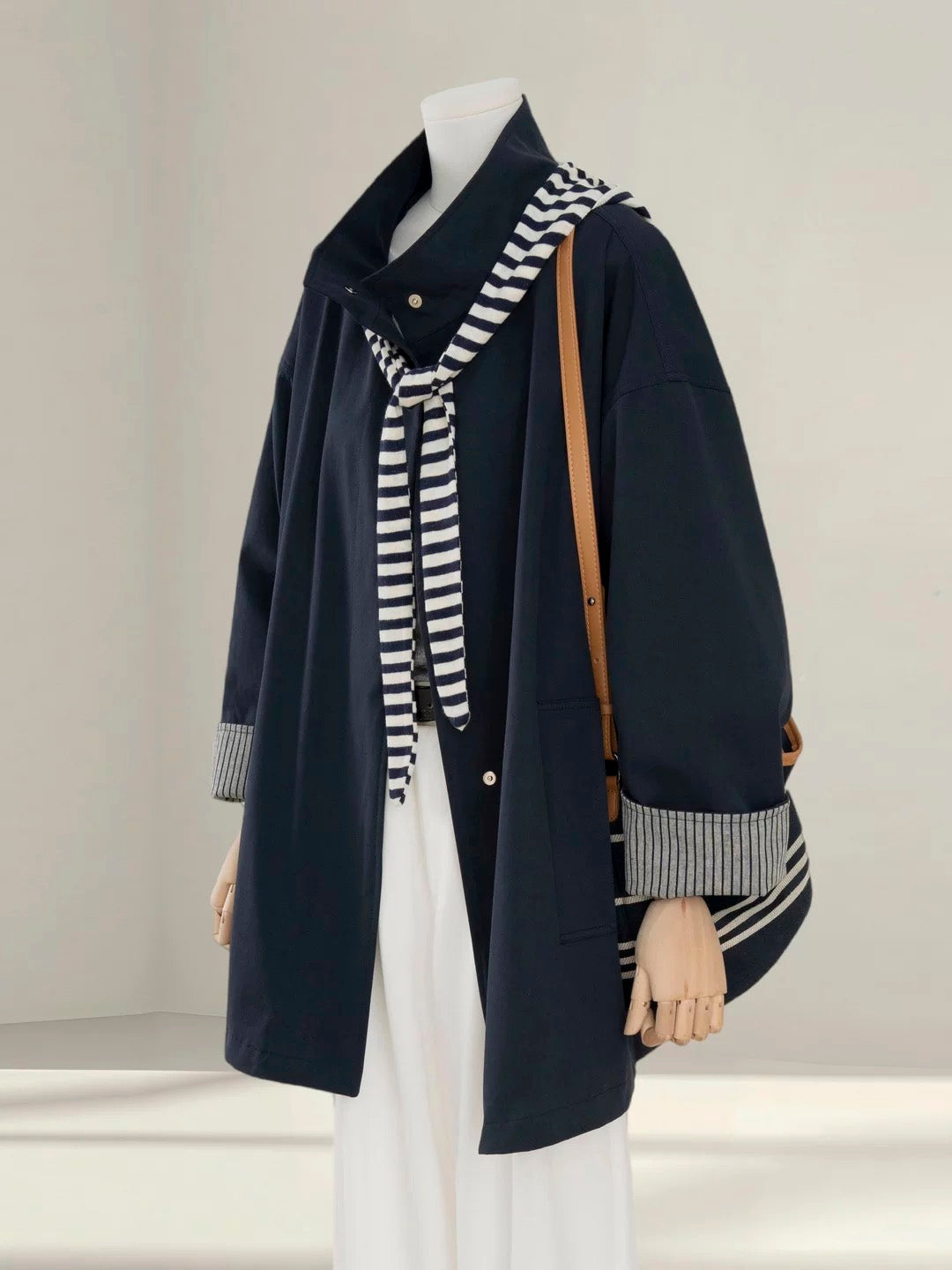 H1393 Casual Long Coat