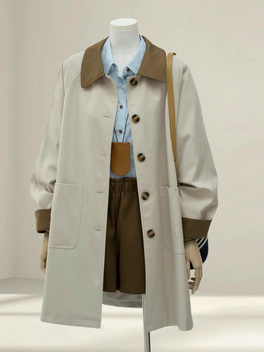 H1422 Women's Mid-Length Coat