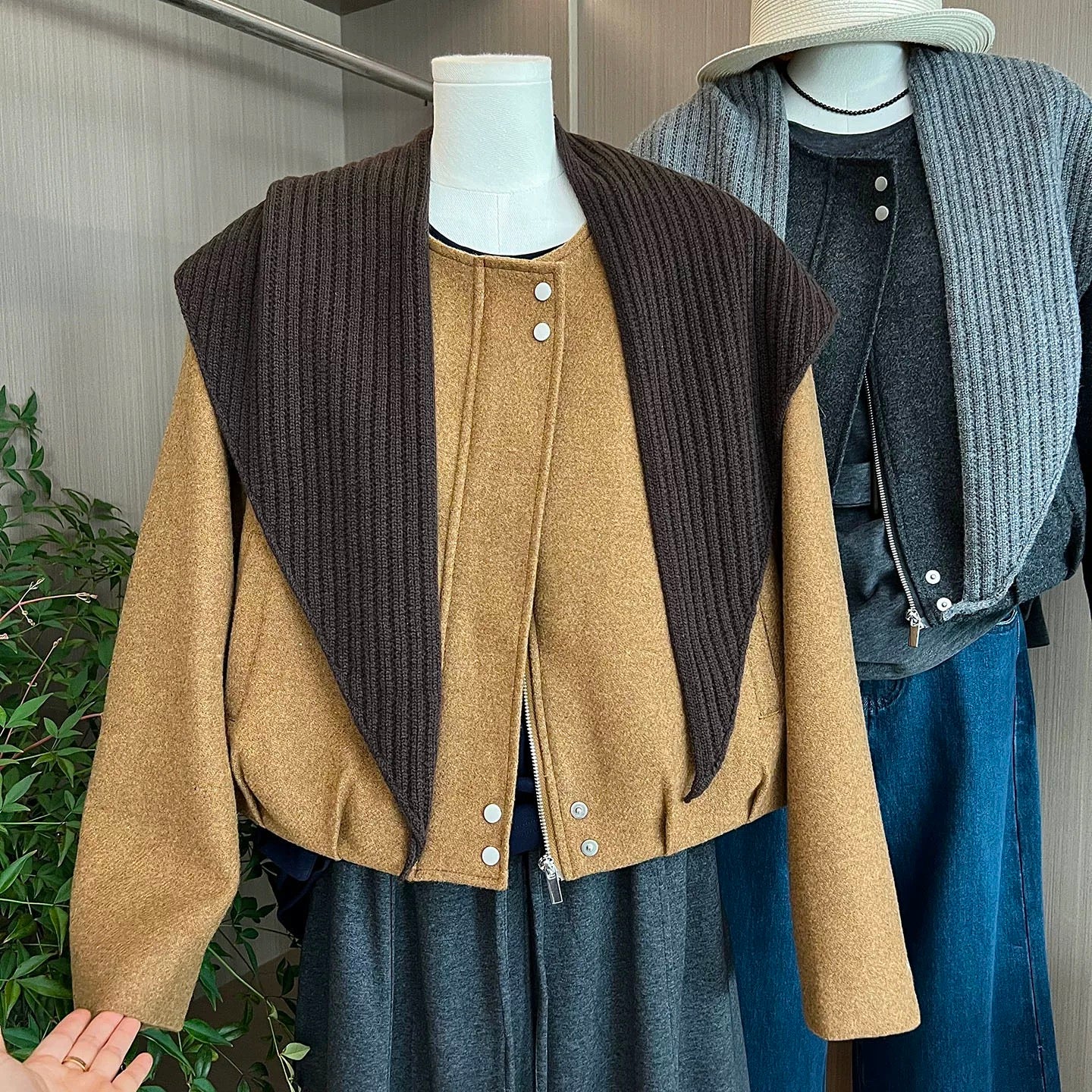 H1258 Women's Plush Coat